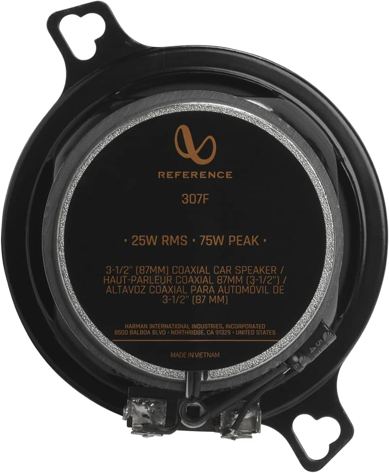 Infinity REF Series 3.5 Inches 2 Way Car Speakers - Pair