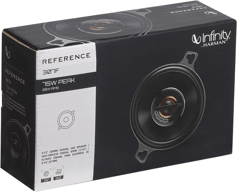 Infinity REF Series 3.5 Inches 2 Way Car Speakers - Pair