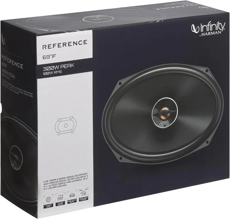 Infinity REF Series 6x9 Inches 2 Way Car Speakers - Pair
