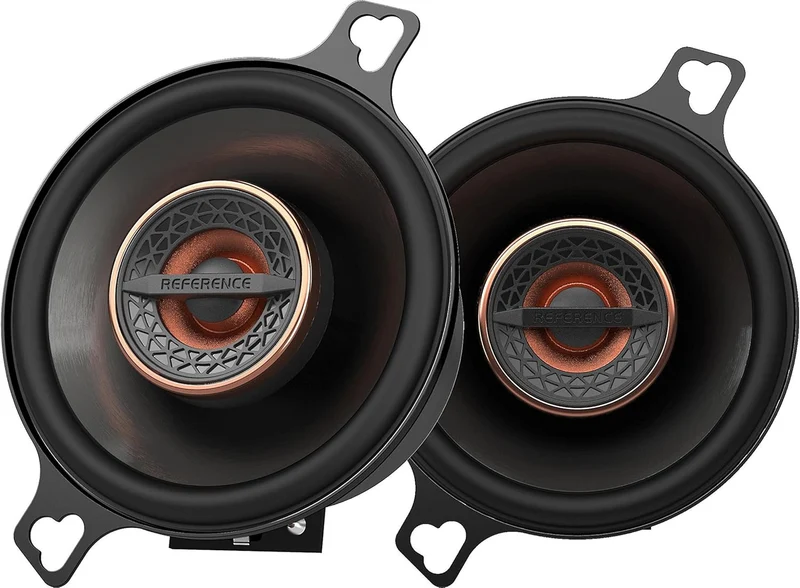 Infinity 3.5 Inches 75W Reference Series Coaxial Car Speakers w/ Edge-driven Textile Tweeter - (PAIR)
