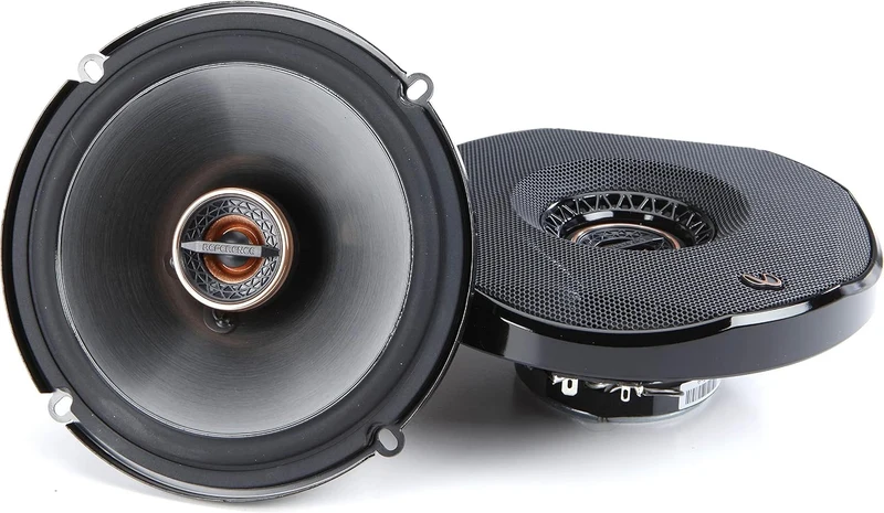 Infinity REF Series Shallow-Mount 6-1/2 Inch Coaxial Car Speakers