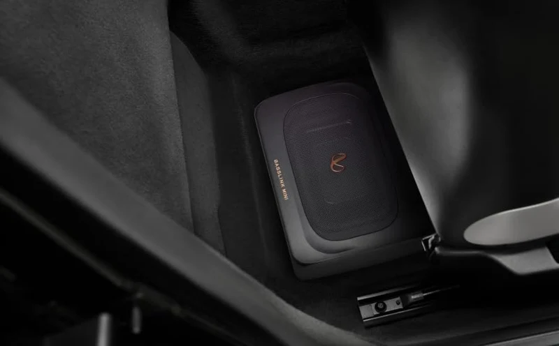 Infinity Basslink Mini Powered 6x8 Inches underseat subwoofer - Titanium