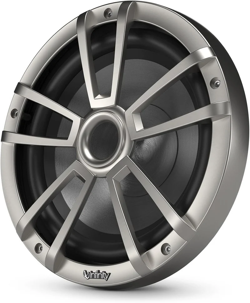 Infinity 1022 MLT 10 Inch Marine RGB LED Subwoofer - Titanium