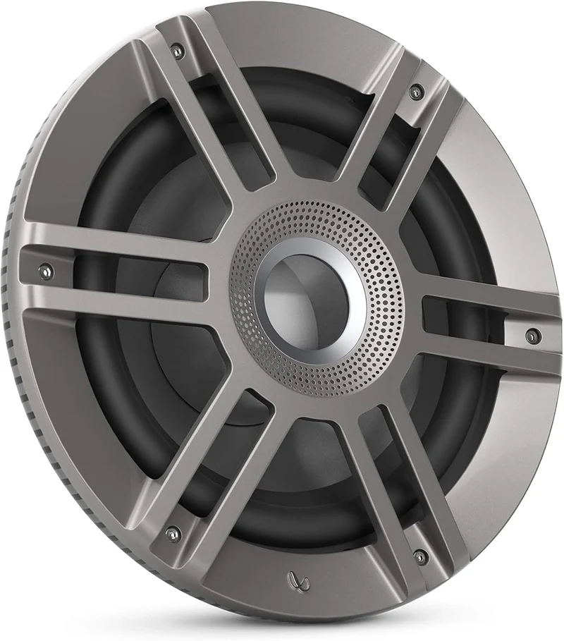 Infinity Kappa Marine KAPPA 1050M Titanium 10 Inches Premium RGB LED Subwoofer