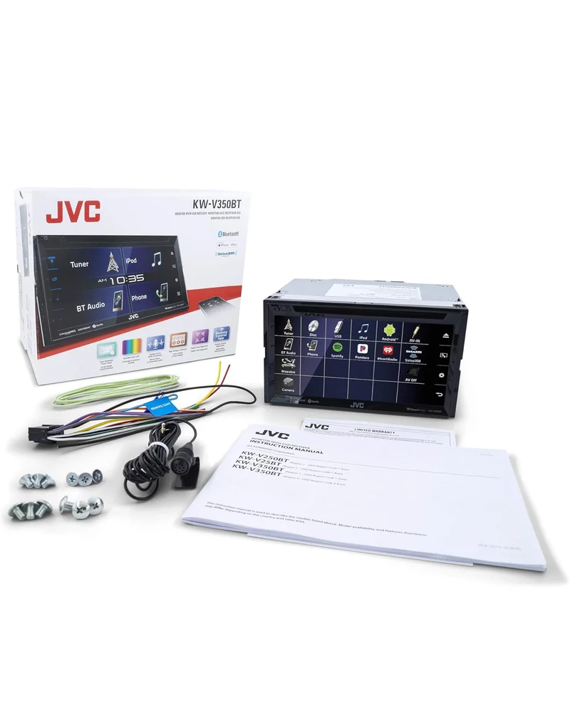 JVC KW-V350BT Multimedia Receiver with Bluetooth