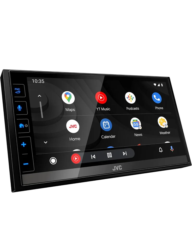 JVC KW-M780BT Apple CarPlay Android Auto Digital Media Player, Double Din, 6.8 Inch LCD Touchscreen, AM/FM, Bluetooth, MP3 Player, USB Port, iDatalink Maestro, SiriusXM, Class D Amp, Car Radio