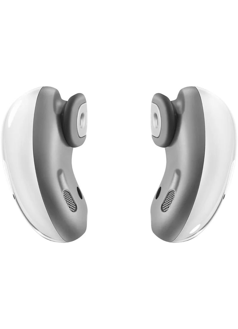 SAMSUNG Galaxy Buds-Live Active Noise-Cancelling Wireless Bluetooth 5.0 Earbuds (Mystic White)