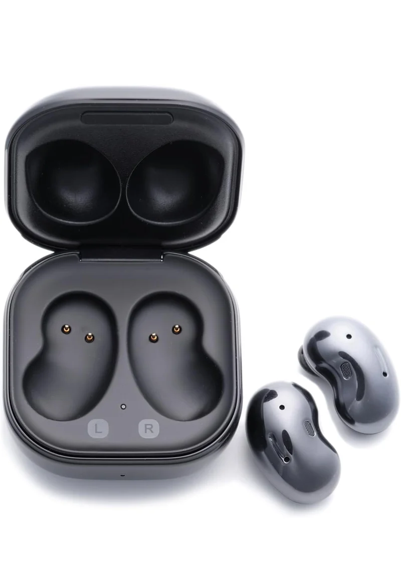 Samsung Galaxy Buds Live, Wireless Earbuds w/Active Noise Cancelling (Mystic Black) International Version