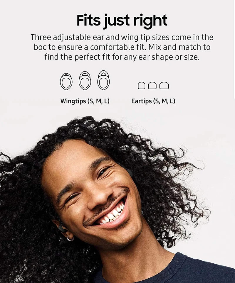 SAMSUNG Galaxy Buds Plus, True Wireless Earbuds Bluetooth 5.0 (Wireless Charging Case Included), Black – US Version