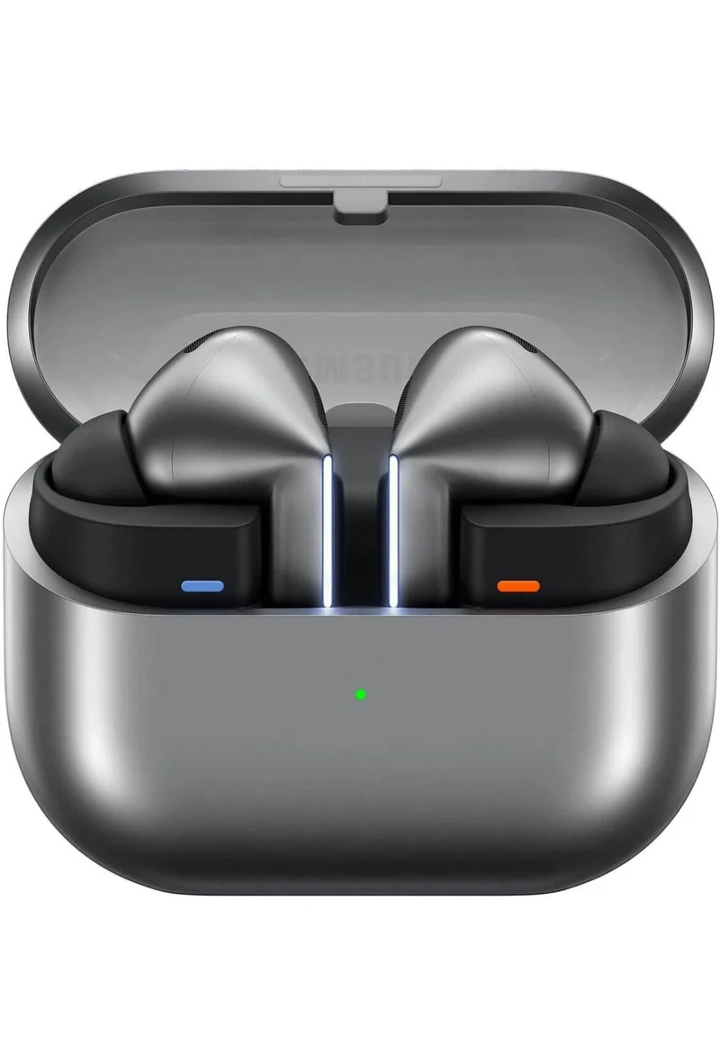 SAMSUNG Galaxy Buds3 Pro (2024, ANC) Water Resistant, AI Real-Time Language Interpreter, True Wireless Bluetooth 5.4 Earbuds, Hi-Fi, Noise Cancelling, Touch Control, International Model R630 (Silver)
