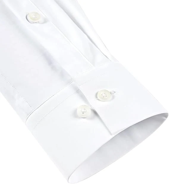 Mens Long Sleeve Slim Fit , Muscle Fit Wrinkle Free, Button Down Stretchable