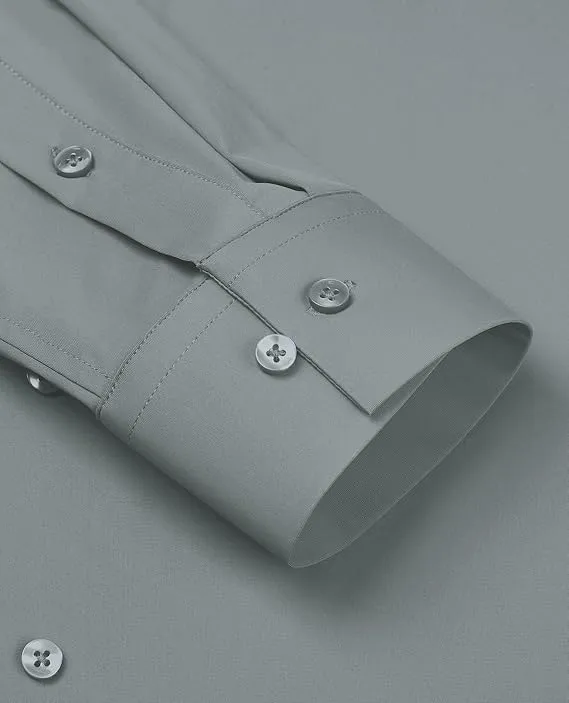 Mens Long Sleeve Slim Fit , Muscle Fit Wrinkle Free, Button Down Stretchable