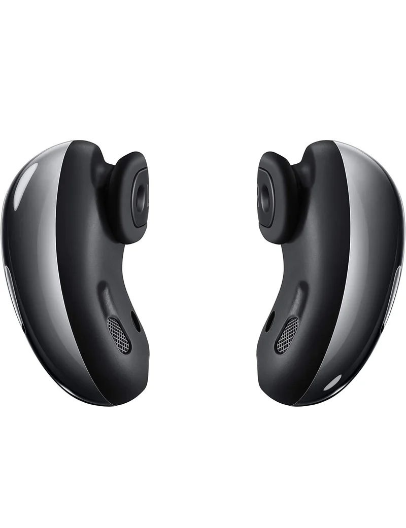SAMSUNG Galaxy Buds Live True Wireless Earbuds US Version Active Noise Cancelling Wireless Charging Case Included, Mystic Black