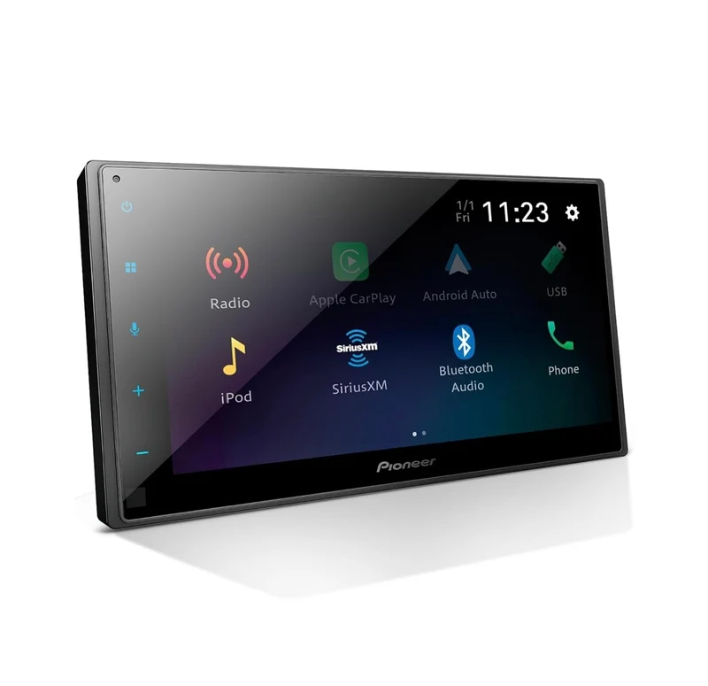 Pioneer DMH-1770NEX Double-DIN Digital Multimedia Receiver, Wired Apple CarPlay and Android Auto, 6.8” Capacitive Touchscreen