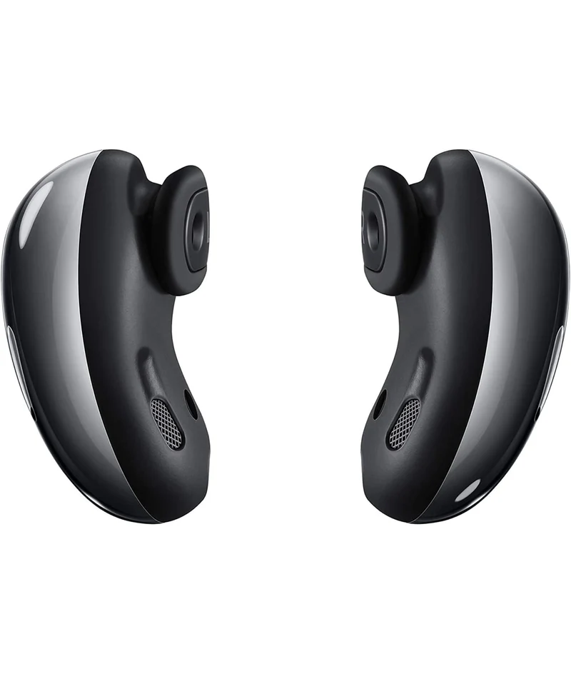 SAMSUNG Galaxy Buds Live True Wireless Earbuds US Version Active Noise Cancelling Wireless Charging Case Included, Mystic Black