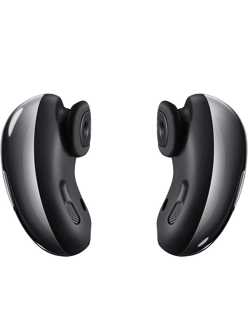 SAMSUNG Galaxy Buds Live True Wireless Earbuds US Version Active Noise Cancelling Wireless Charging Case Included, Mystic Black