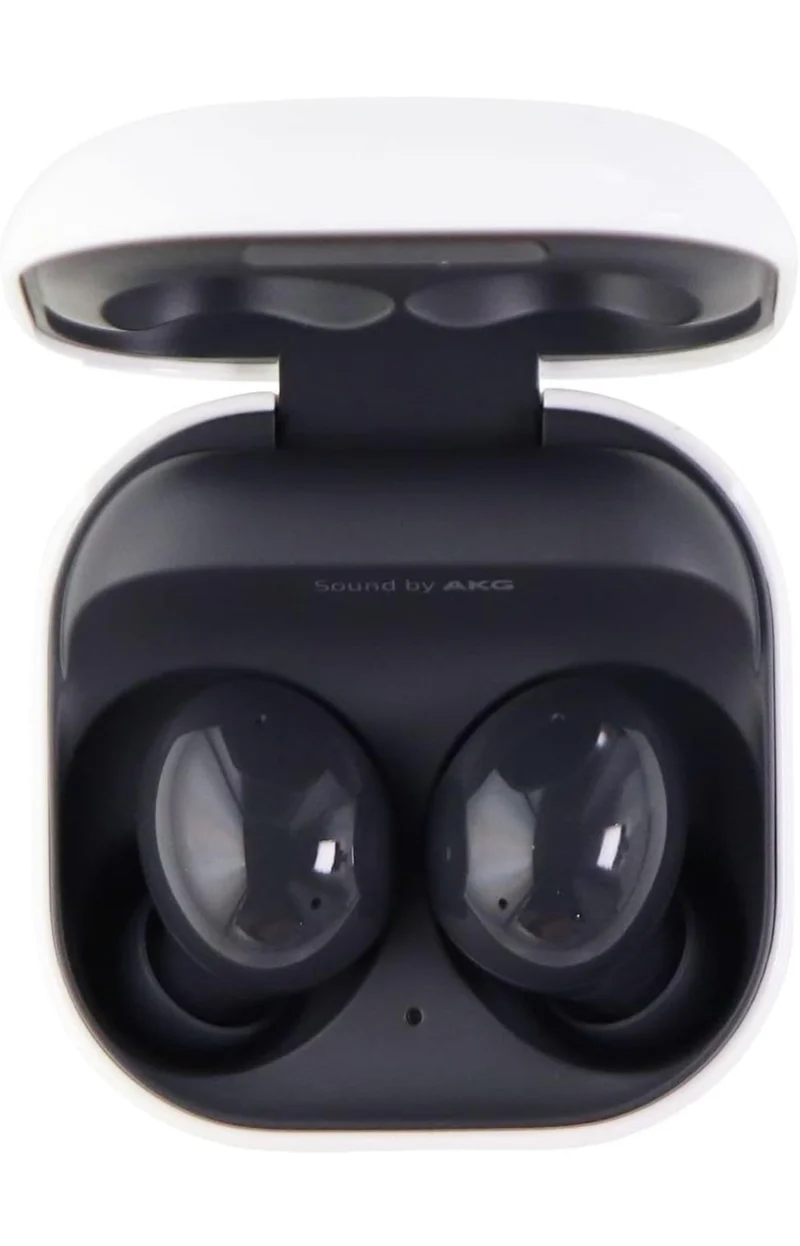 SAMSUNG Galaxy Buds2 True Wireless Earbuds Noise Cancelling Ambient Sound Bluetooth Lightweight Comfort Fit Touch Control, International Version (Graphite)