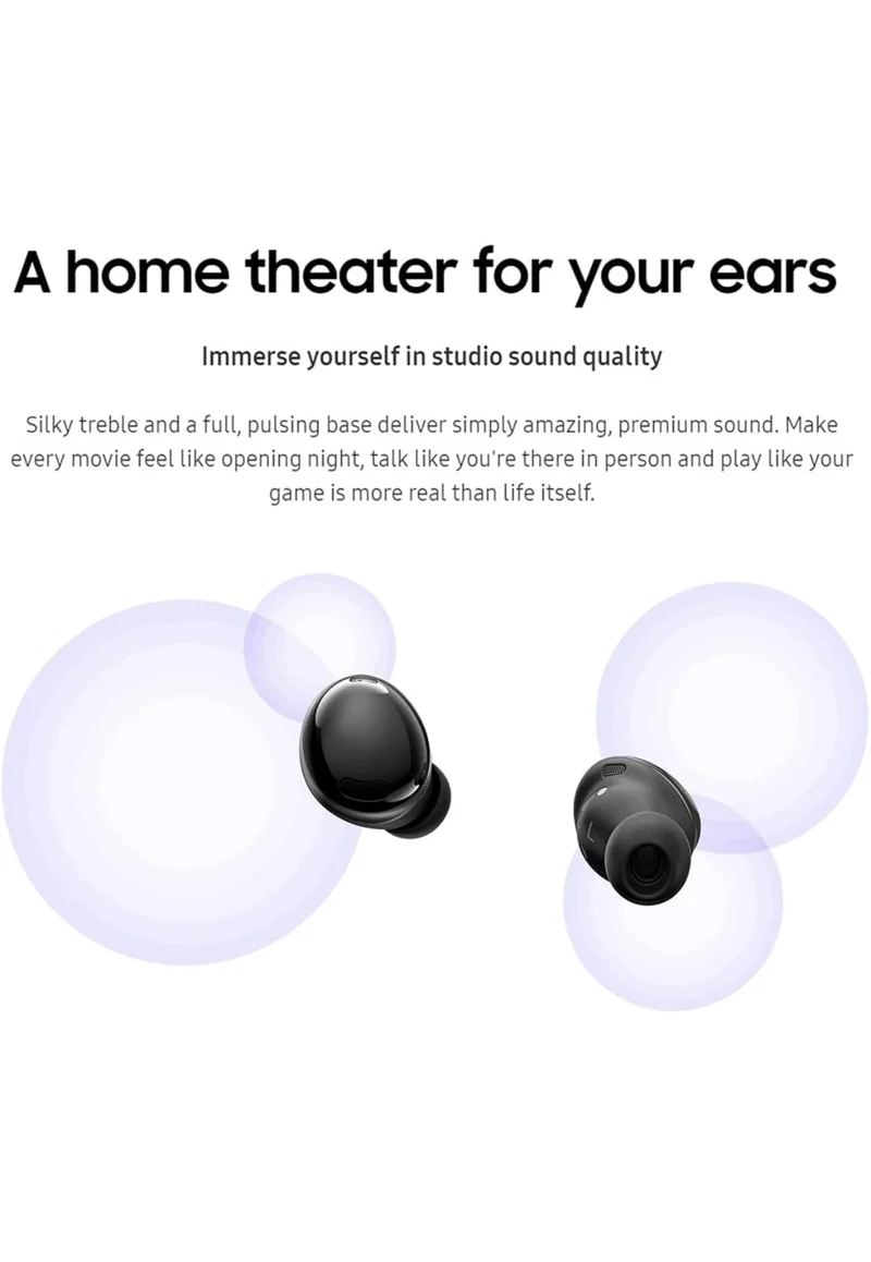 Samsung Galaxy Buds Pro True Wireless Earbud Headphones - Phantom Silver