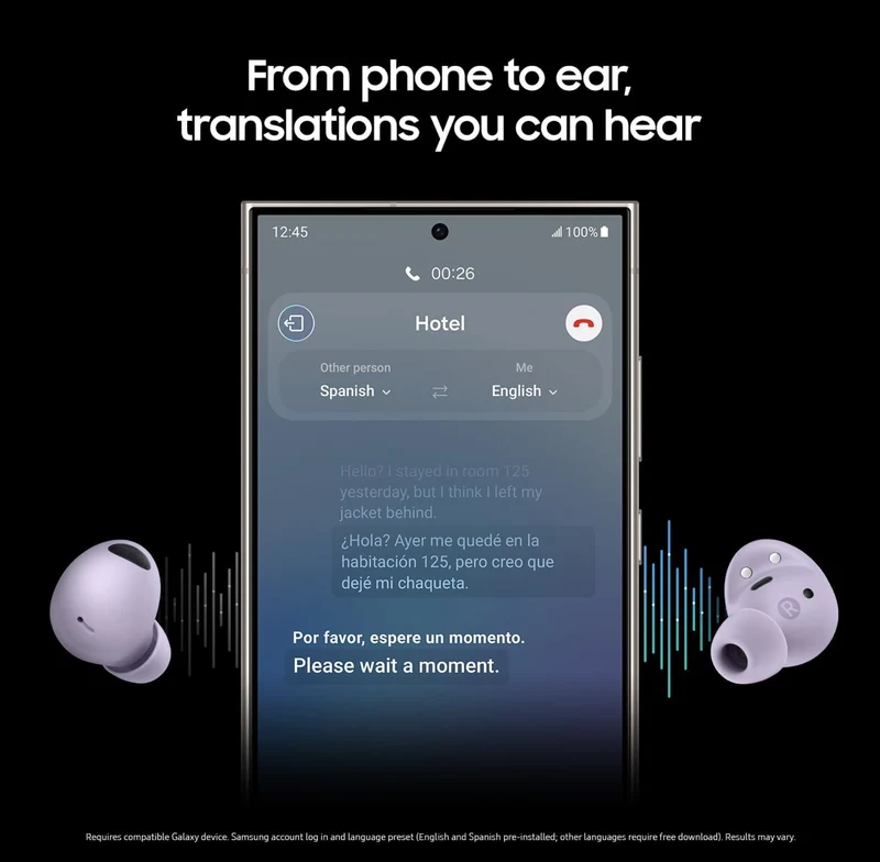 SAMSUNG Galaxy Buds 2 Pro True Wireless Bluetooth Earbuds, Noise Cancelling Comfort Fit In Ear, HD Voice, IPX7 Water Resistant, White (Renewed)