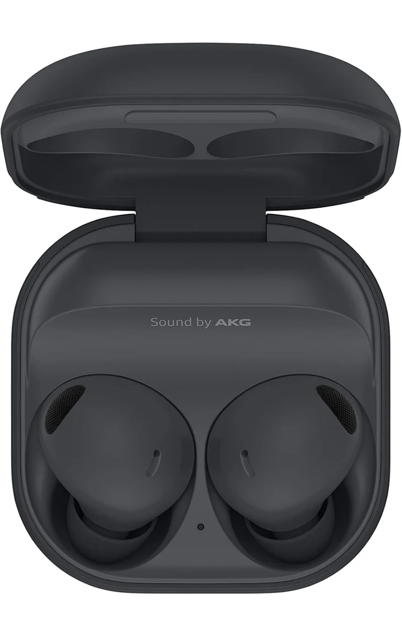 SAMSUNG Galaxy Buds 2 Pro True Wireless Bluetooth Earbuds w/ Noise Cancelling, Comfort Ear Fit, HD Voice, Conversation Mode, IPX7 Water Resistant, Graphite (Renewed)