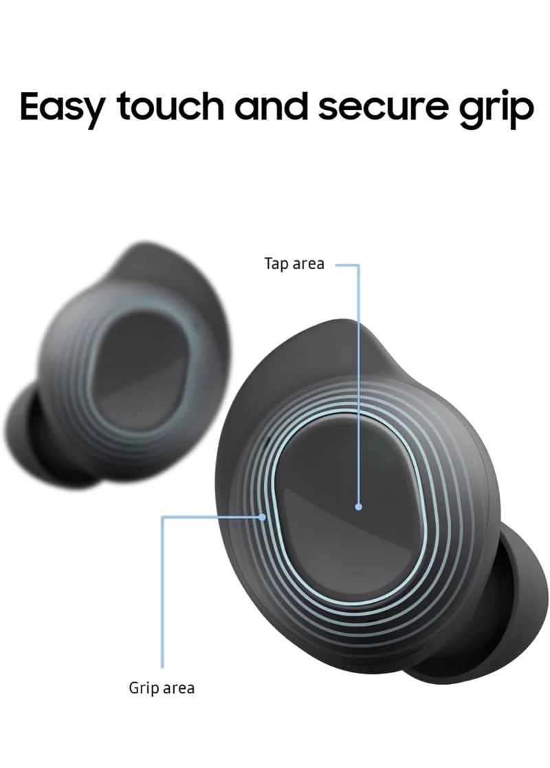 Samsung Galaxy Buds FE True Wireless Bluetooth Earbuds, Comfort and Secure in Ear Fit, Auto Switch Audio, Touch Control, Built-in Voice Assistant, Graphite [US Version, 1Yr Manufacturer Warranty]