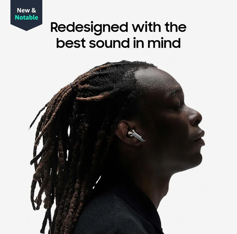 Samsung Galaxy Buds 3 Pro AI True Wireless Bluetooth Earbuds, Noise Cancelling, Sound Optimization, Redesigned Comfort Fit, Silver [US Version, Amazon Exclusive, 2Yr Warranty] Amazon's Choice