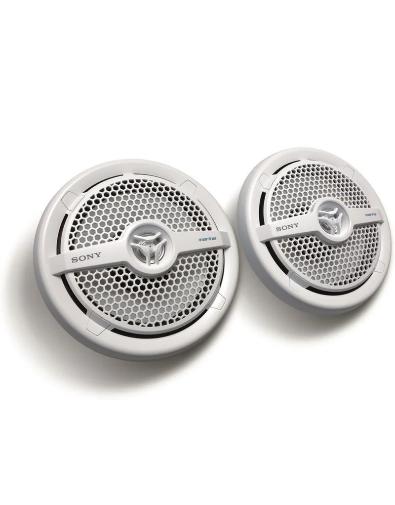 Sony XSMP1621 6 1/2-Inch Coaxial 2-way Marine Speaker - White