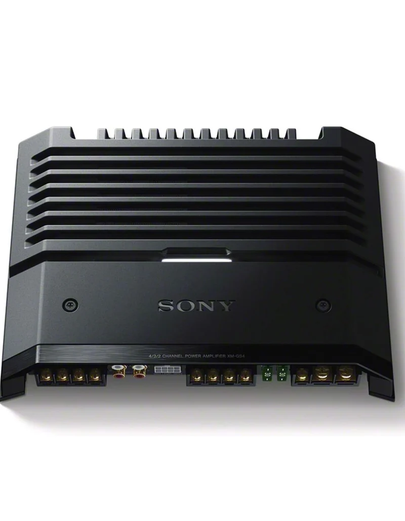 Sony XMGS4 GS Series 4/3/2 Channel Hi-Res Amplifier (Black)