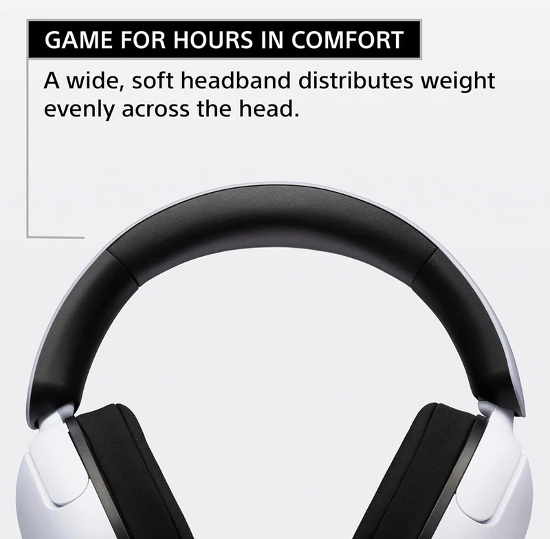 Sony INZONE H3 Wired Gaming Headphones With Mic, PS5 Headphones, Over-Ear Discord Certified MDR-G300 - (White)