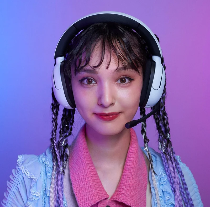 Sony INZONE H5 Wireless Gaming Headset, 360 Spatial Sound 28 Hour Battery, 2.4Ghz Wireless and 3.5mm Audio Jack- White