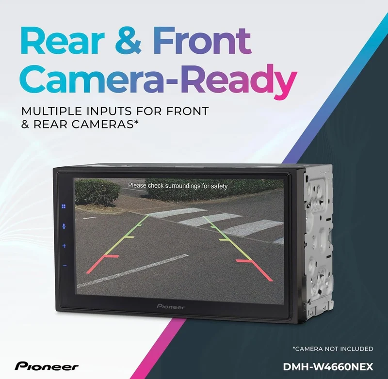 Pioneer DMHW- NEX Double Din Multimedia Digital Media Receiver, Wireless Apple CarPlay, Android Auto