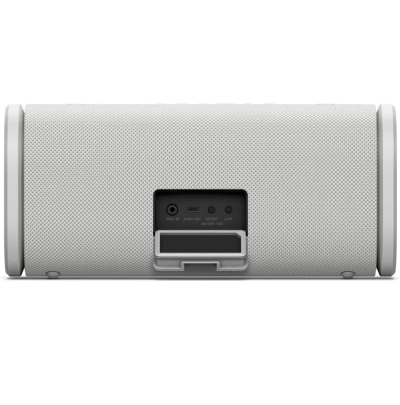Sony ULT Field 5 Wireless Portable Bluetooth Speaker, IP67 Waterproof, Dustproof, and Rustproof with Enhanced Bass, 25 Hour Battery, 360° Party Light, and Shoulder Strap - (Off White)