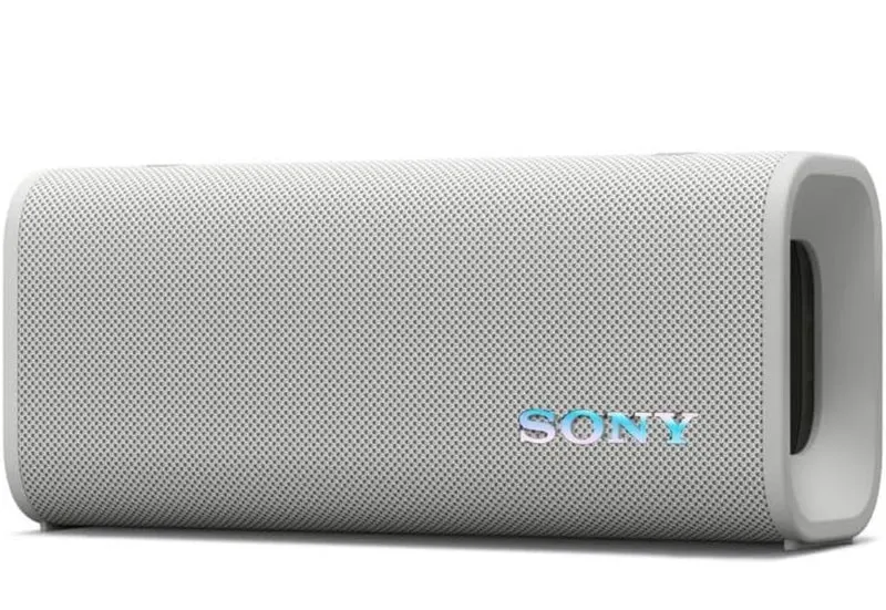Sony ULT Field 3 Wireless Portable Bluetooth Speaker, IP67 Waterproof, Dustproof, Rustproof, and Shockproof with Enhanced Bass, 24 Hour Battery and Shoulder Strap - Off White