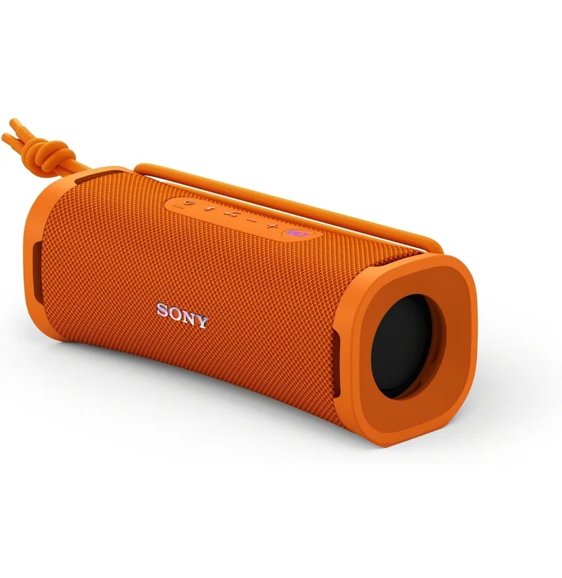 Sony ULT Field 1 Waterproof Portable Bluetooth Speaker, Enhanced Bass, 12h Battery, IP67 Rated Dustproof Shockproof Rustproof, Detachable Strap - Orange