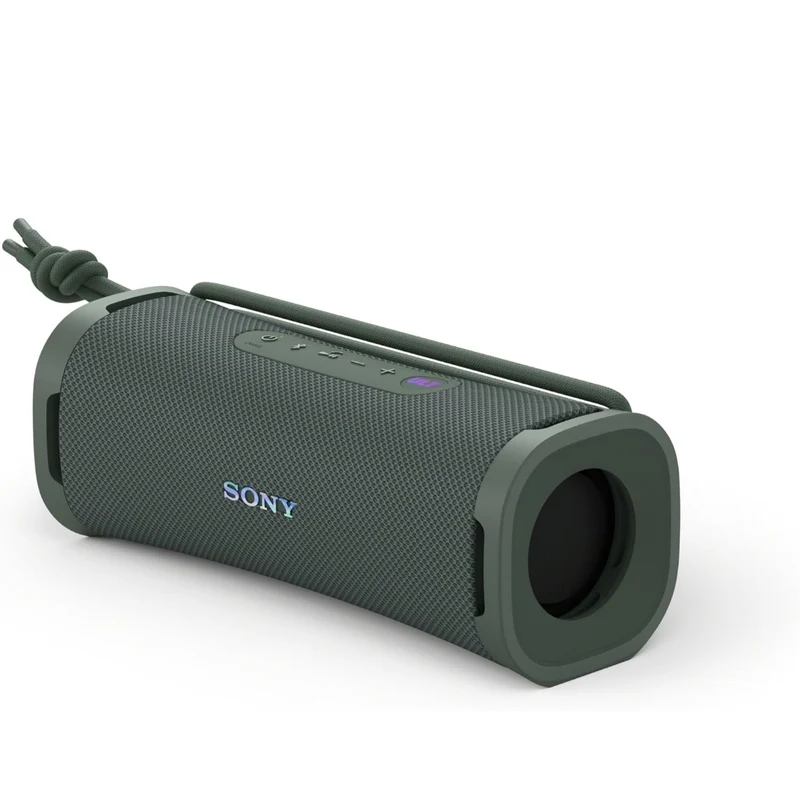 Sony ULT Field 1 Waterproof Portable Bluetooth Speaker, Enhanced Bass, 12h Battery, IP67 Rated Dustproof Shockproof Rustproof, Detachable Strap - Forest Gray