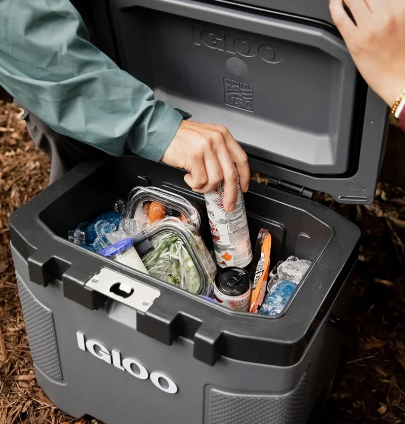 Igloo Trailmate Cooler 25QT Durable Insulated Hard Shell Ice Chest - Spruce