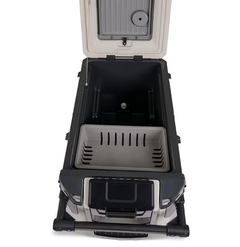 Heavy Duty Insulated Cooler Trailmate Journey 70qt Wheeled Cooler - Insulated Hard Shell Ice Chest (Sand)