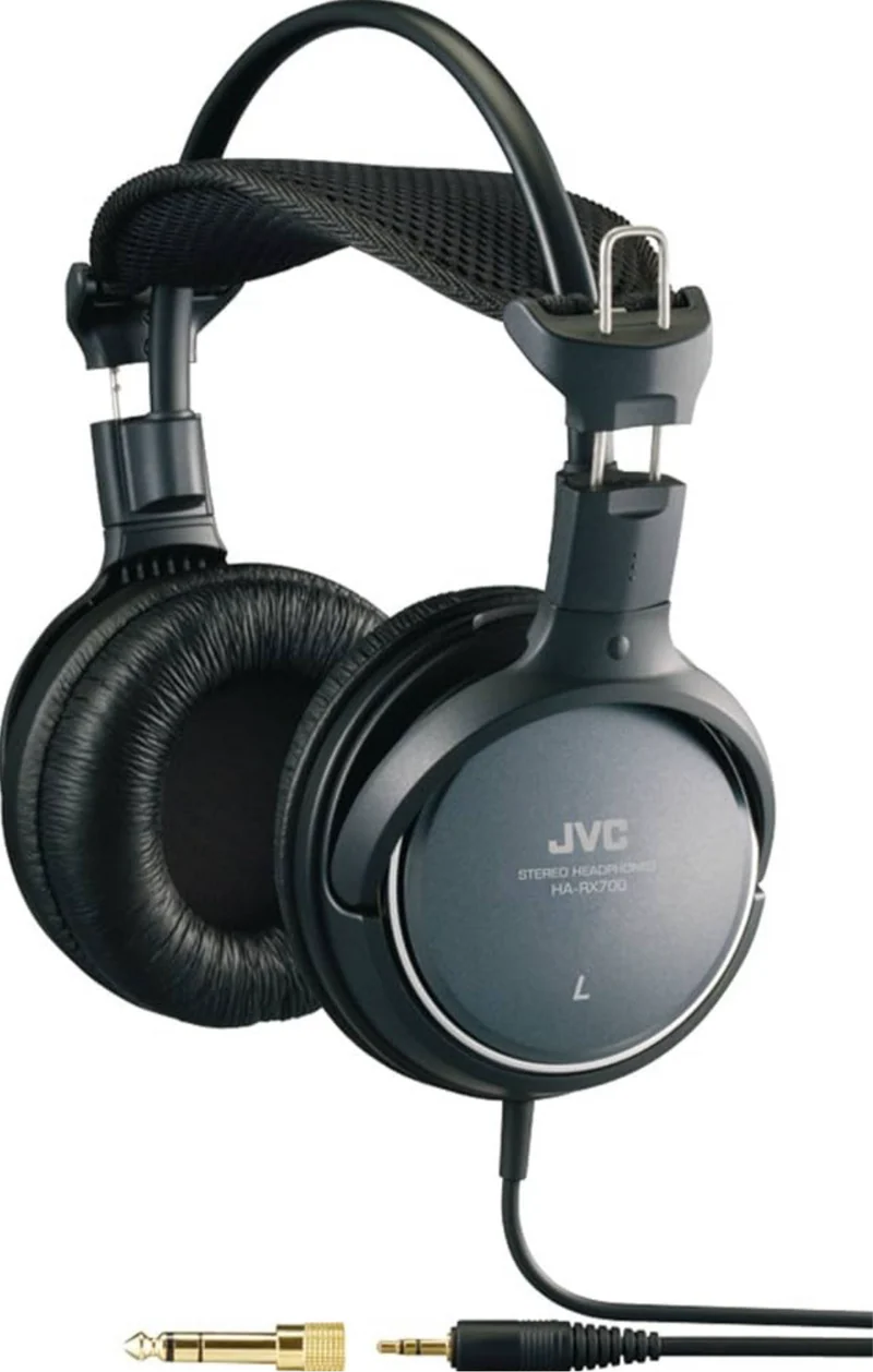 JVC HARX700 Precision Sound Full Size Headphones - Black