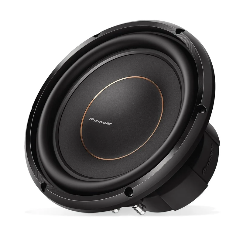 Pioneer TS-D12D4 - Powerful 12-inch Subwoofer, 2000 Watts Peak Power, Dual 4 Ohms Voice Coil for Deep Bass