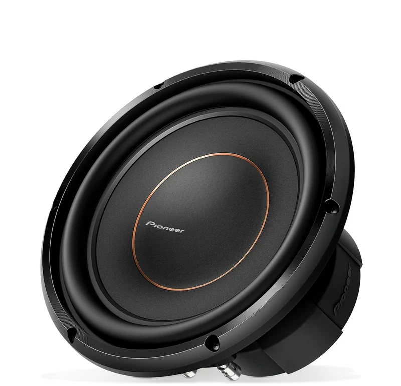 Pioneer TS-D10D2 - Powerful 10-inch Subwoofer, 1500 Watts Peak Power, Dual 2 Ohms Voice Coil, for Deep Bass Sound