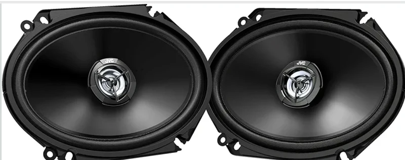 JVC Mobile CS-DR6821 drvn DR Series Shallow-Mount Coaxial Speakers (6" x 8", 300 Watts Max, 2 Way)