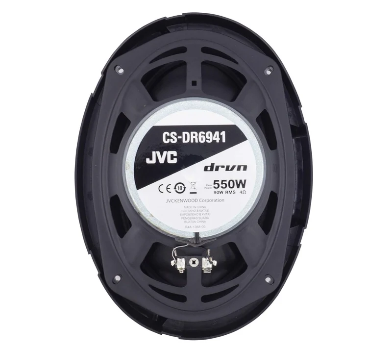 JVC Mobile CS-DR6941 drvn DR Series Shallow-Mount Coaxial Speakers (6" x 9", 550 Watts Max, 4 Way)