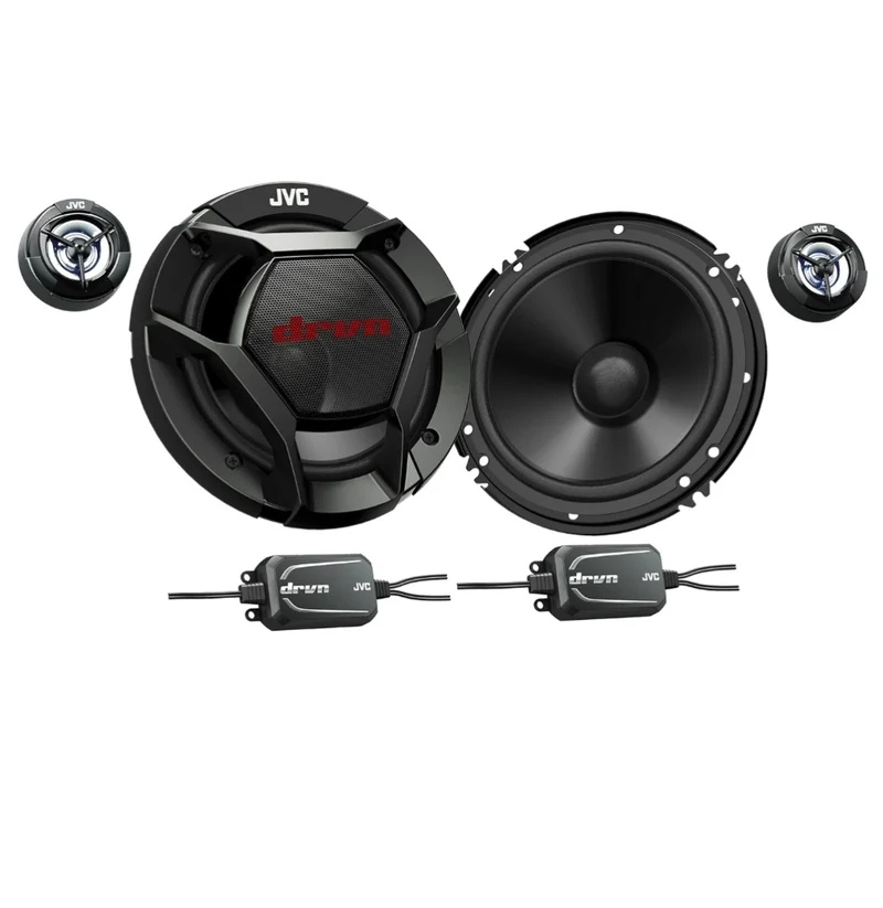 JVC CS-DR601C 6.5" drvn DR Series Shallow-Mount 6.5" 2-Way Component Speakers