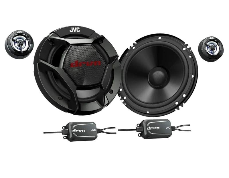 JVC CS-DR601C 6.5" drvn DR Series Shallow-Mount 6.5" 2-Way Component Speakers