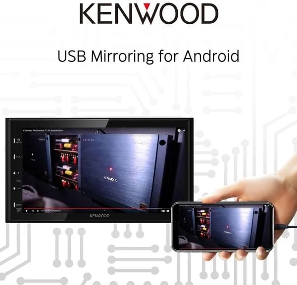 Kenwood DMX129BT Multimedia Receiver with Bluetooth