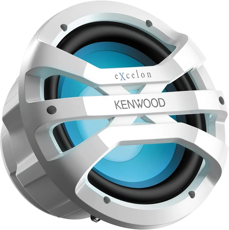 Kenwood XM1041WL 10-Inch Marine Subwoofer, 1300 Watt Max Power