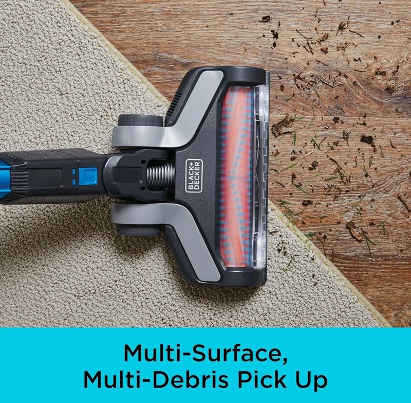 BLACK+DECKER Powerseries Extreme Cordless Stick Vacuum Cleaner, Blue (BSV2020G)