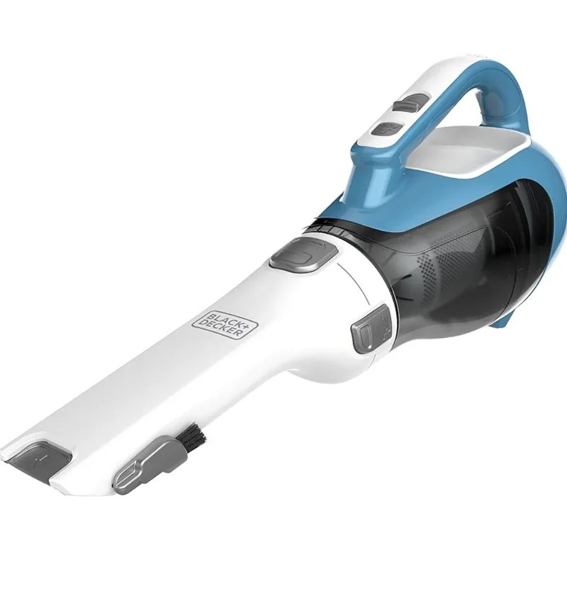 BLACK+DECKER dustbuster AdvancedClean Cordless Handheld Vacuum, Compact Home and Car Vacuum with Crevice Tool (CHV1410L)