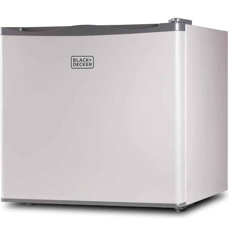BLACK+DECKER 1.2 Cu. Ft. Compact Upright Freezer, Mini Deep Freeze with Full-Width Wire Shelf