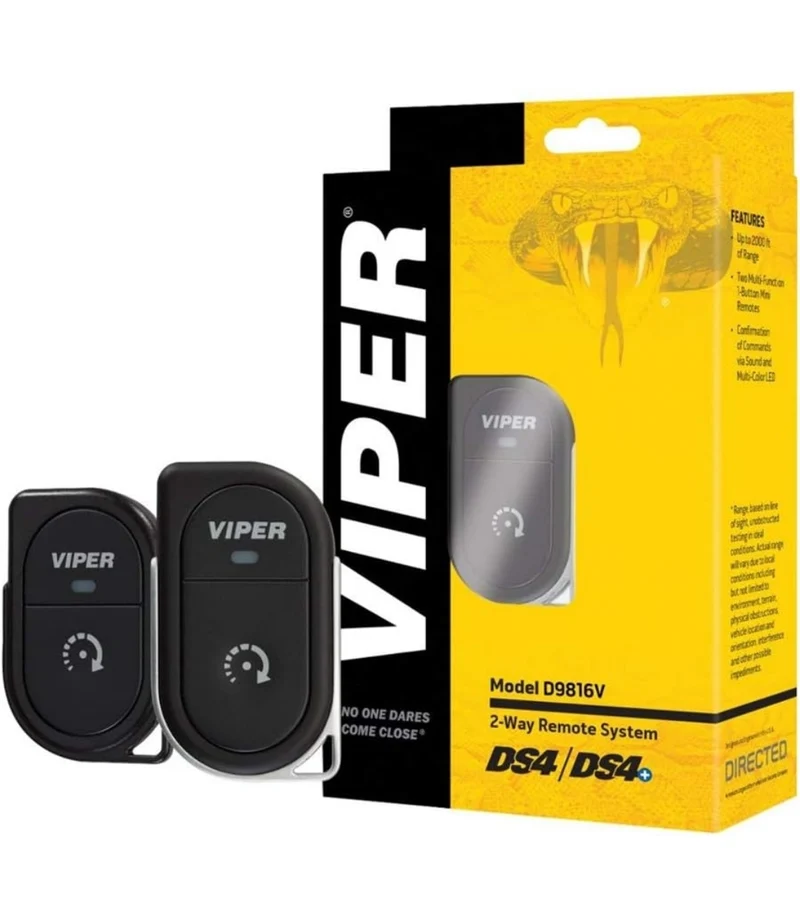 Viper Remote Replacement 7816V - 2 Way One Button Remote 1 Mile Range Car Remote